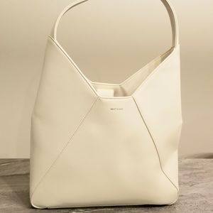 brand new Matt&Nat handbag / purse in white/cream